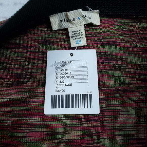 NWT Urban Outfitters  Silence & Noise Mini Static Bodycon Skirt Size Large - Picture 4 of 7